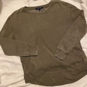 green crewneck size small